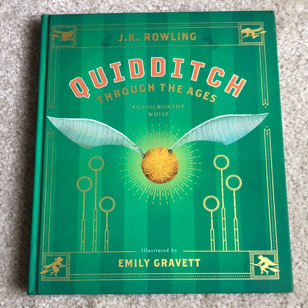 Harry Potter Quidditch through the ages book